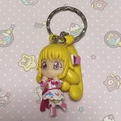 ドキドキプリキュア キュアハート フィギュアキーホルダー プライズ ①