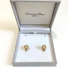 【美品】Christian Dior イヤリング GP 刻印有のサムネイル