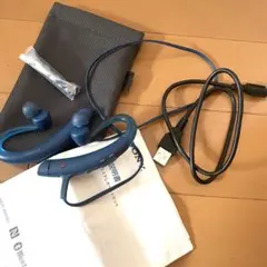 SONY MDR-XB80BS ワイヤレスイヤホン 防水スポーツ used 青
