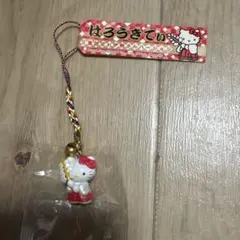 ご当地キティ 根付ストラップ 三重 お伊勢さん