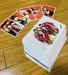 HiHi Jets 公式写真110枚ミニフォト5枚まとめ売りセット！