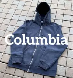 Columbia コロンビア ネイビー フルジップパーカー フーディー