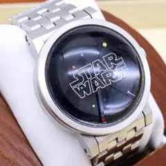 稼働 スターウォーズ 世界限定300本 腕時計 ドームガラス 3321