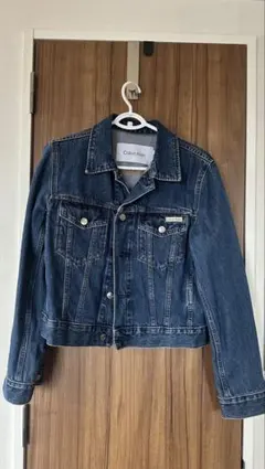 Calvin Klein ダークブルー デニムジャケット