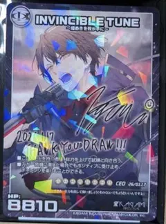 加賀美ハヤト 1st LIVEランダムカード サイン入りレア