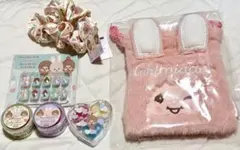 モンチッチ　ちむたん ポーチ　ヘアゴム　シュシュ　　コスメ　セット