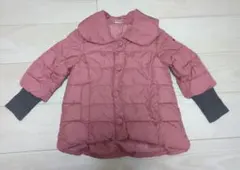 petit main 100cm ピンク ダウンコート