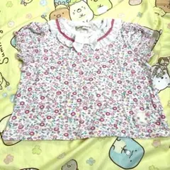 美品！クーラクール 花柄Tシャツ　95のサムネイル