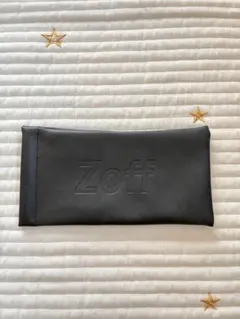 Zoff 黒 メガネケース