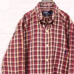 POLO RALPH LAUREN ボタンダウン チェックシャツ ラルフローレン