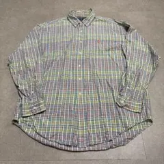 Ralph Lauren blake ラルフローレン　長袖シャツ　チェック　XL