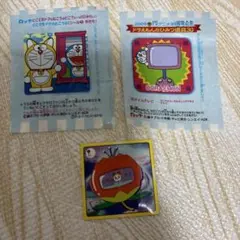 ロッテ ドラえもんガム 転写シール 3枚