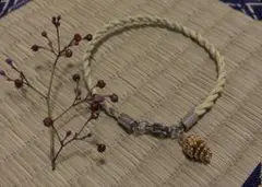 マコモのブレスレッド