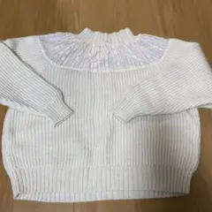 ZARA シースルーニット