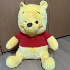 FukuFukuウィンター超超BIGぬいぐるみ くまのプーさん ぬいぐるみ