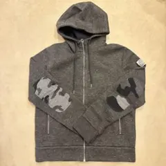 最安値MONCLER グレー セットアップパーカー　スウェットパンツ　モンクレー
