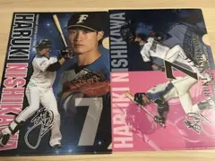 北海道日本ハムファイターズ　西川遥輝選手　クリアファイル