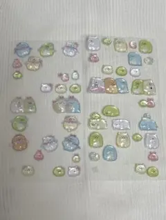 ひ*奨様 ボンボンドロップシール　「すみっコぐらし」 2枚セット　正規品