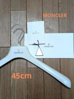 新品!! MONCLER ホワイトハンガー.タグ.レターセット　4点✧