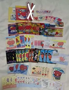 BT21 TATA グッズセット ステッカー メモ帳