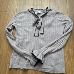 MISCH MASCH リボン付き長袖セーター Mサイズ