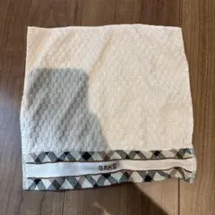 DAKS タオルハンカチ チェック柄 베이지