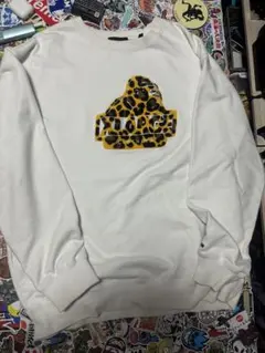XLARGE ヒョウ柄ロゴ スウェット XL