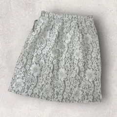 【MISCH MASCH】ミッシュマッシュ スカート 花柄 レース 紐 Mサイズ