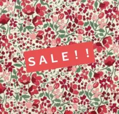 今だけ特別SALE！！リバティ♡タナローン♡カワード　YE♡４m♡