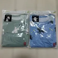 新品　ユニクロ　UNIQLO ドライパジャマ　パジャマ　半袖　絵本　80