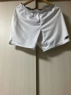 New Balance サッカー ハーフパンツ ホワイトのサムネイル