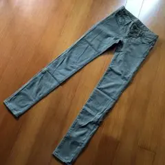 moussy ストレッチ スキニー（カーキ）sizeXS