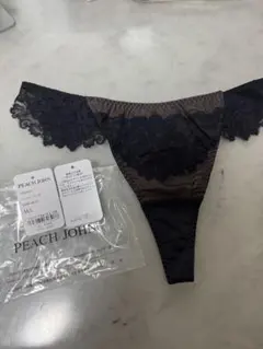 PEACH JOHN ダークネイビー Tバック M/Ｌ