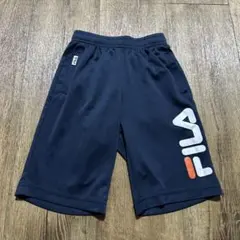 FILA フィラ ハーフパンツ ネイビー 120cm 中古品