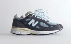 KITH × New Balance 990 V3 Steel Blue