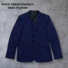 ROSSO アーバンリサーチ 日本製 ウールシルクチェックテーラードジャケットのサムネイル