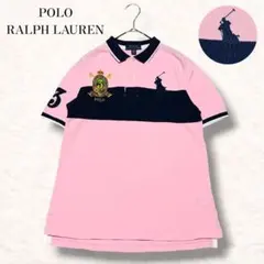 ラルフローレン ポロシャツ ピンク ビックポニー ポニー 半袖 ナンバリング