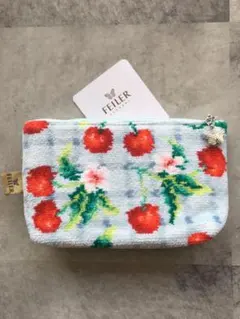 ★新品未使用★フェイラー　ポーチ　チェリーピクニック　FEILER