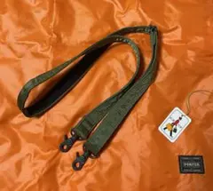【未使用級】PORTER タンカーショルダーストラップ セージグリーン25mm