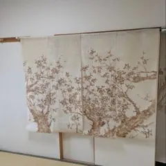 藍染 暖簾❣️本当に良い物をお探しの方❣️藍染工芸士『鈴木松男』作