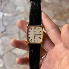 ヴィンテージ SEIKO 7731 絹目文字盤 タンク 超硬ケース 1987年製