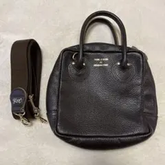 美品 YOUNG & OLSEN ダークブラウン ショルダーバッグ 別注