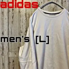 DF-3【US輸入】adidas 長袖スウェット　men's［L］