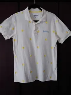 ジャックバニーbyパーリーゲイツ　花柄刺繍シャツ サイズ6