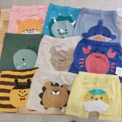 【1点から購入可】おしり　アニマルズボン　セット　まとめ売り　西松屋　パンツ