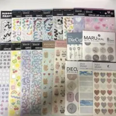 100均 シール 20セット まとめ売り