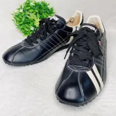 《美品》 PATRICK シュリー レザースニーカー ブラック 41 SULLY