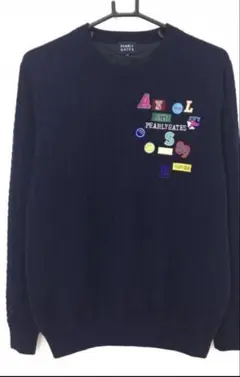 PEARLY GATES ゴルフウェア スウェット ネイビーサイズ0のサムネイル