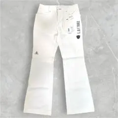 【新品未使用品】ルコックスポルティフ ゴルフパンツ ゴルフウェア 白