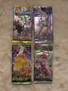 ゆ*森様 ポケモンカード　絶版　未開封　4種セット